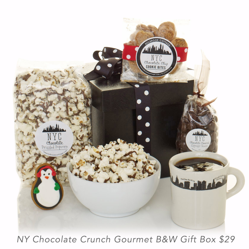 NY Chocolate Crunch Gourmet B&W Gift Box