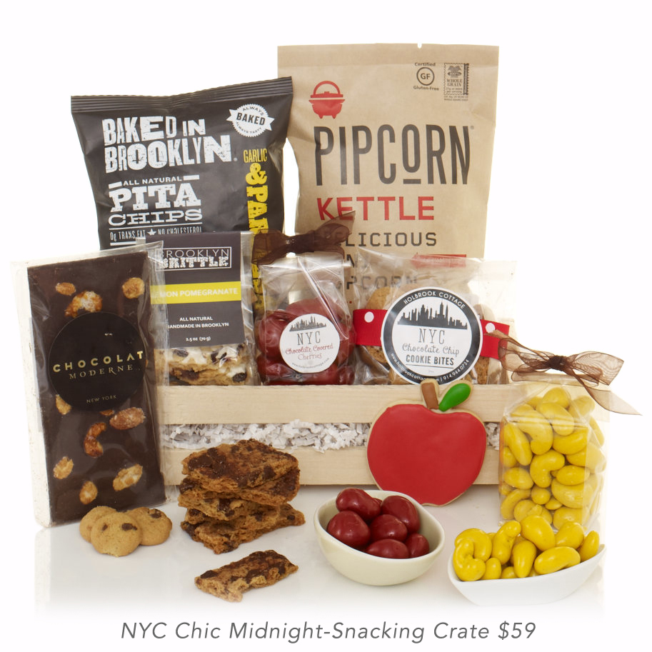 NYC Chic Midnight-Snacking Crate